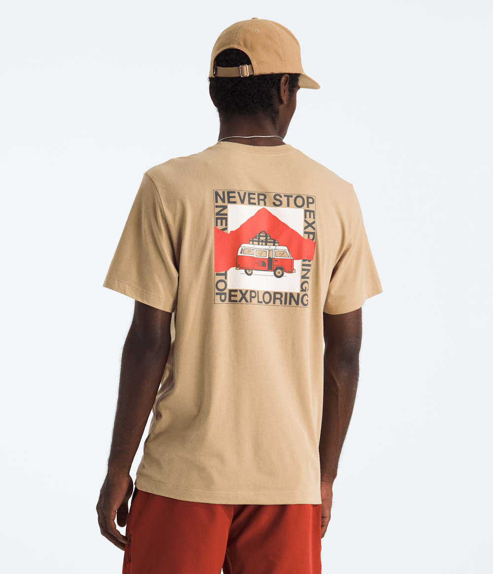 Men’s Escape The City Regular Short-Sleeve Tee - Khaki Stone