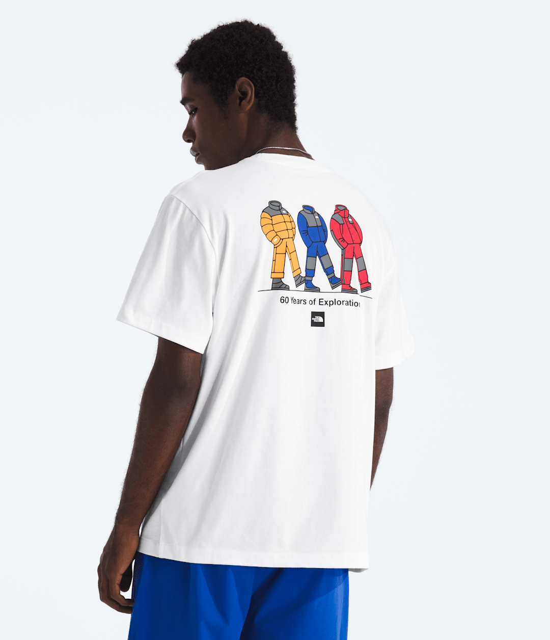 Men’s TNF™ Celebration Relaxed Short-Sleeve Tee—Graphic - TNF White