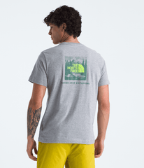 Men's Short Sleeve Core Celebration Box NSE Tee - TNF Pale Grey Heather