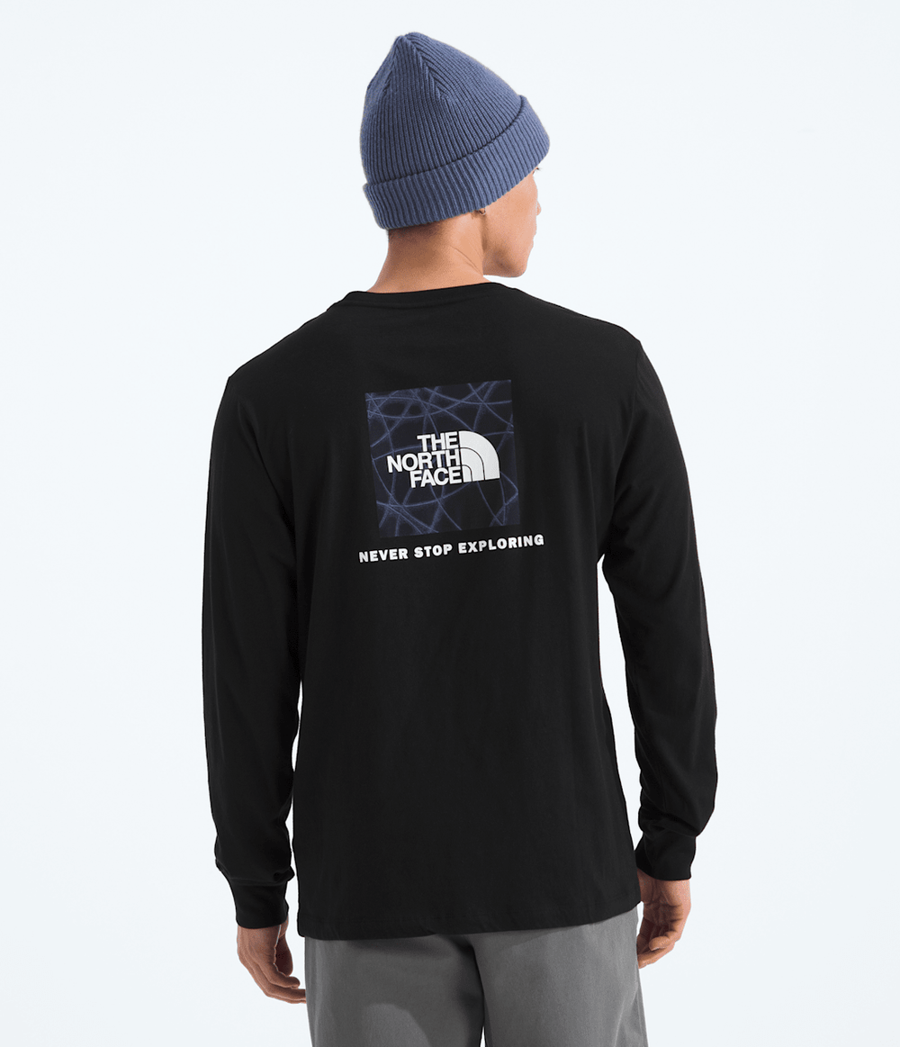 Men’s Evolution Sun Halos Box NSE Long-Sleeve Tee—Graphic - TNF Black