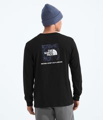 Men’s Evolution Sun Halos Box NSE Long-Sleeve Tee—Graphic - TNF Black