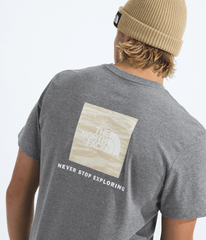 Men’s Evolution Edge Of Light Box NSE Short-Sleeve Tee—Graphic - TNF Mid Grey Heather