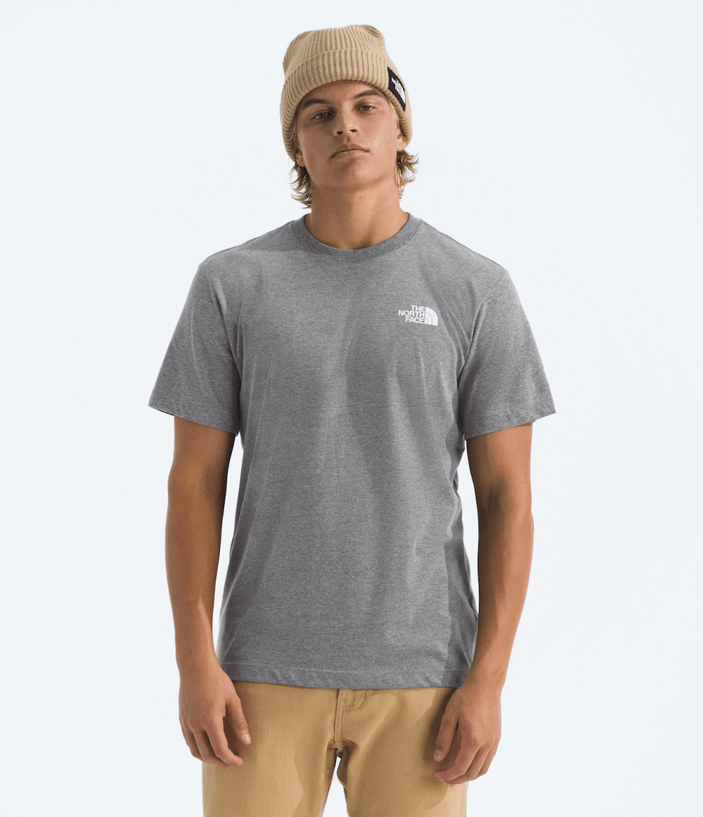 Men’s Evolution Edge Of Light Box NSE Short-Sleeve Tee—Graphic - TNF Mid Grey Heather
