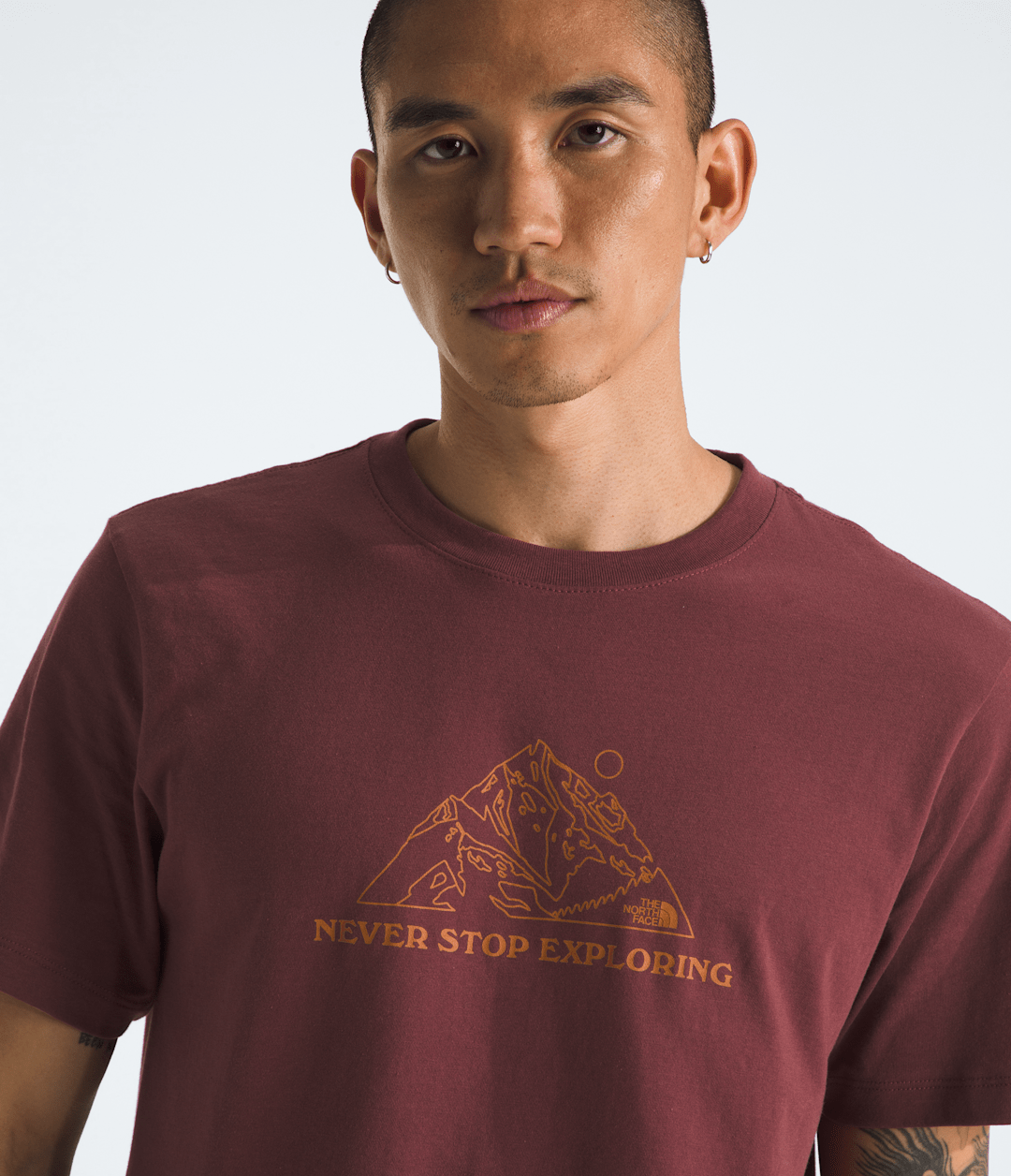 Men’s Evolution Mtn Base Short-Sleeve Tee—Graphic - Sumac