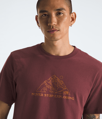 Men’s Evolution Mtn Base Short-Sleeve Tee—Graphic - Sumac