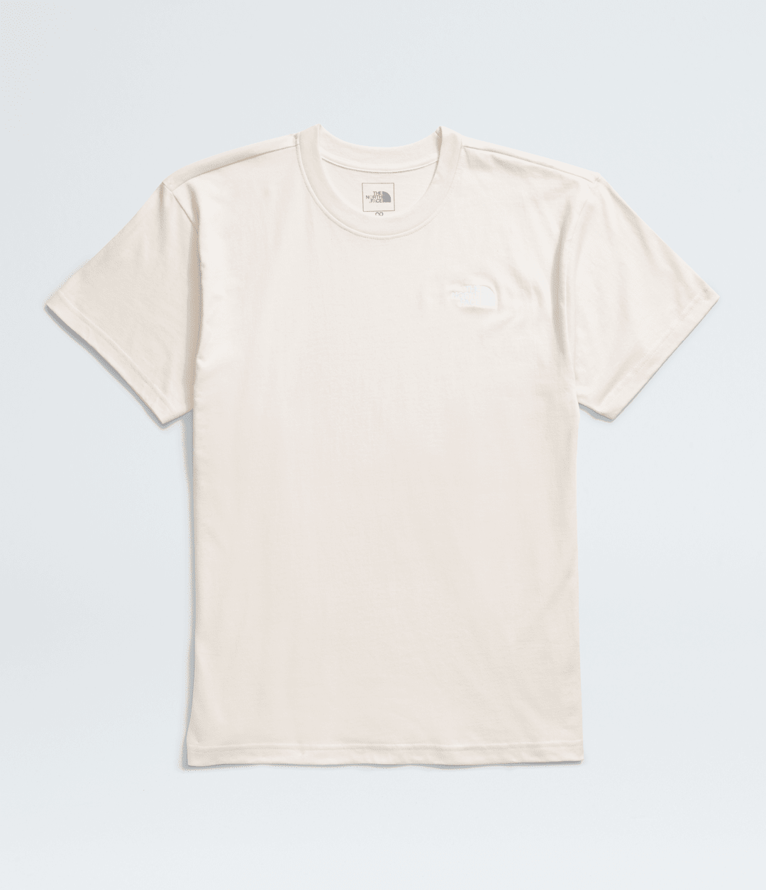 Men’s Short-Sleeve Evolution Box Fit Tee - White Dune/TNF White