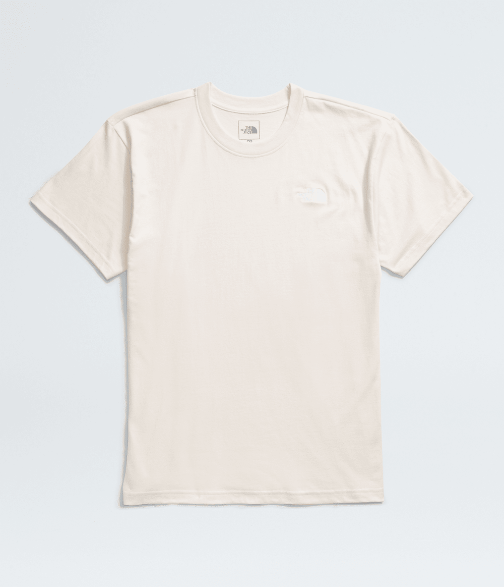 Men’s Short-Sleeve Evolution Box Fit Tee - White Dune/TNF White