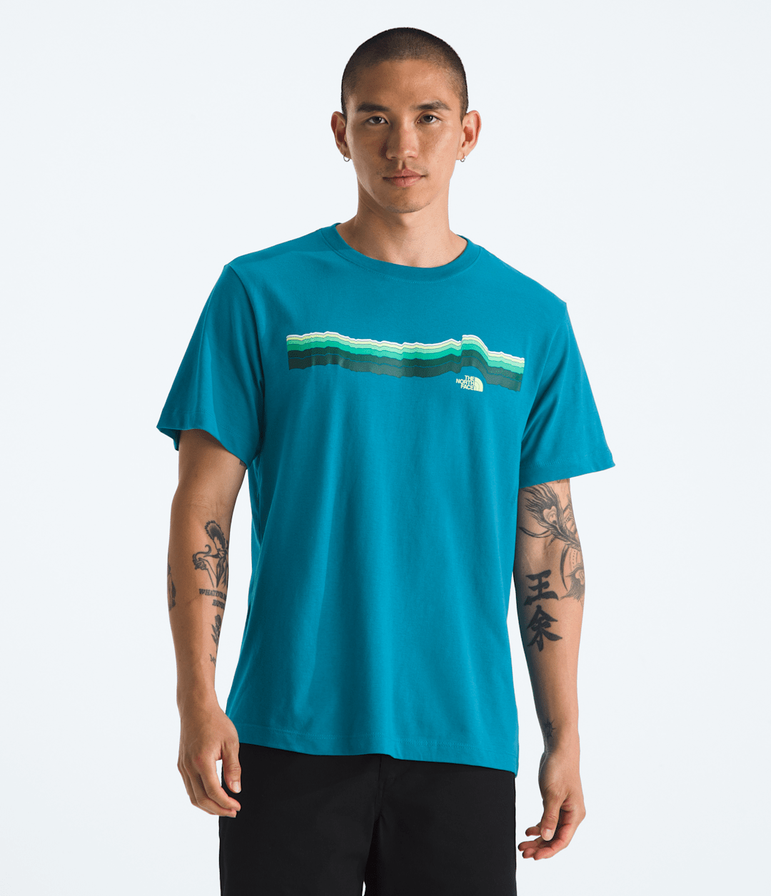Men’s Evolution Tequila Sunrise Short-Sleeve Tee—Graphic - Dusk Blue