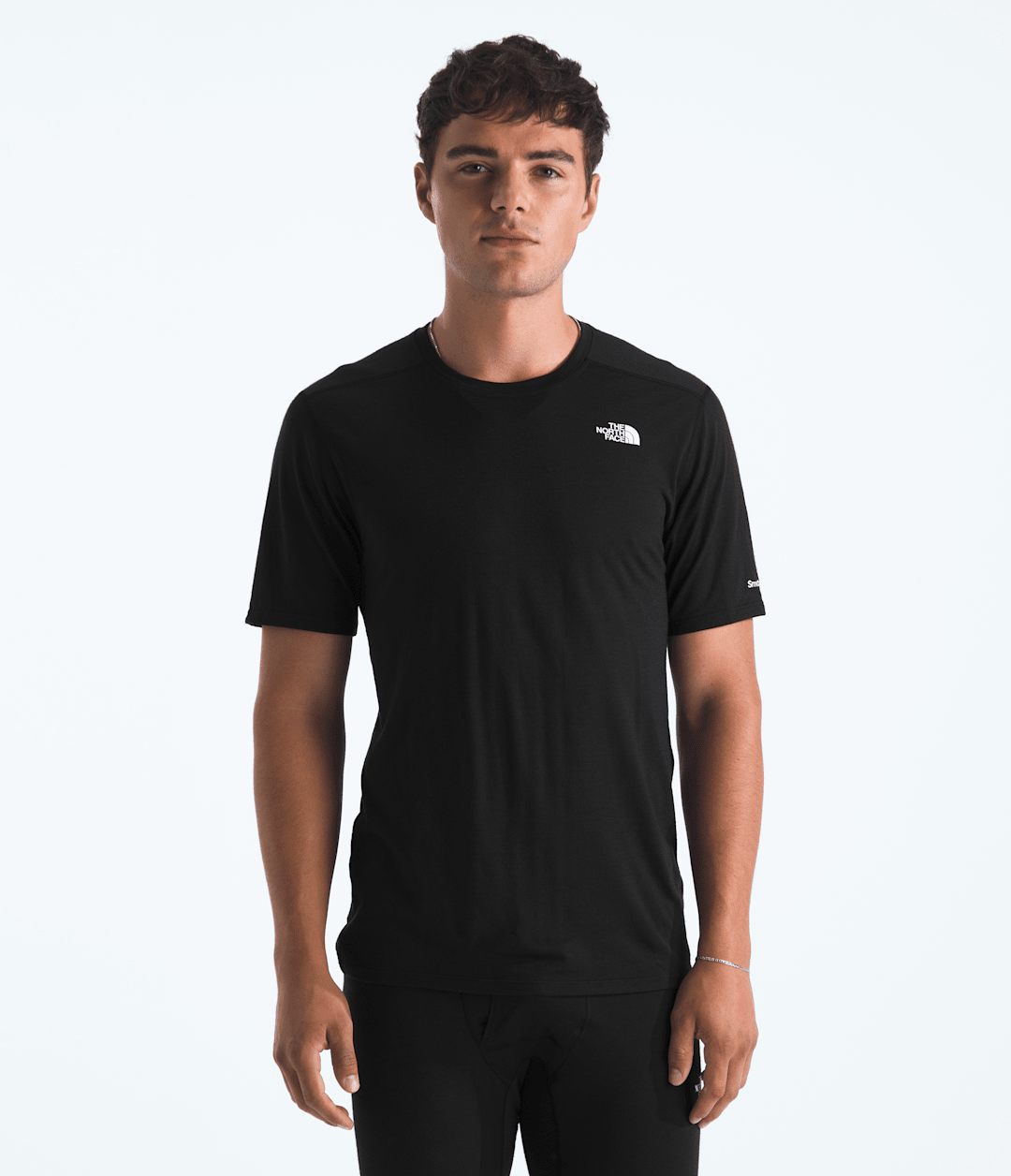 TNF X Smartwool Men’s Merino Blend 150 Short-Sleeve Crew - Black