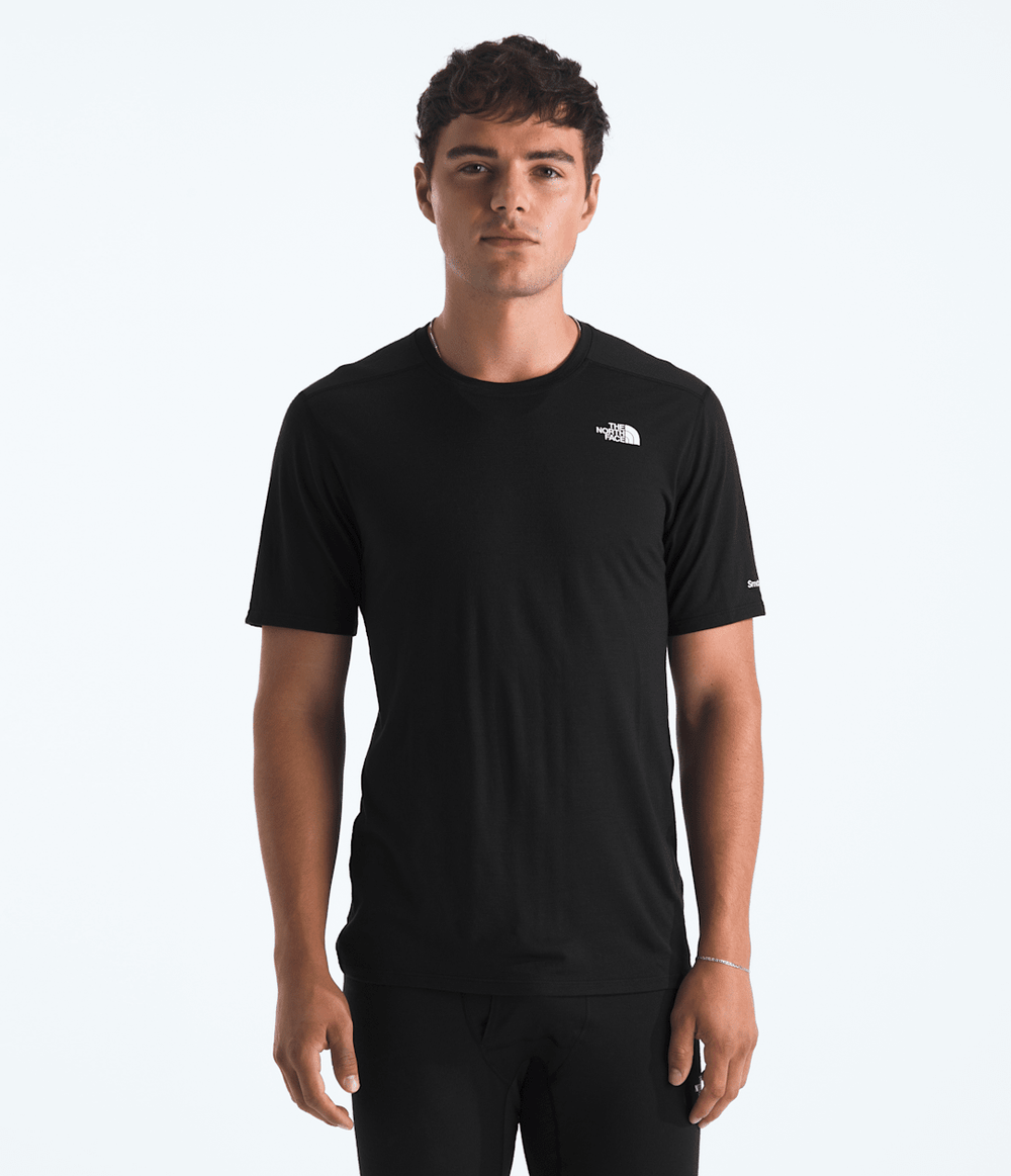 TNF X Smartwool Men’s Merino Blend 150 Short-Sleeve Crew - Black