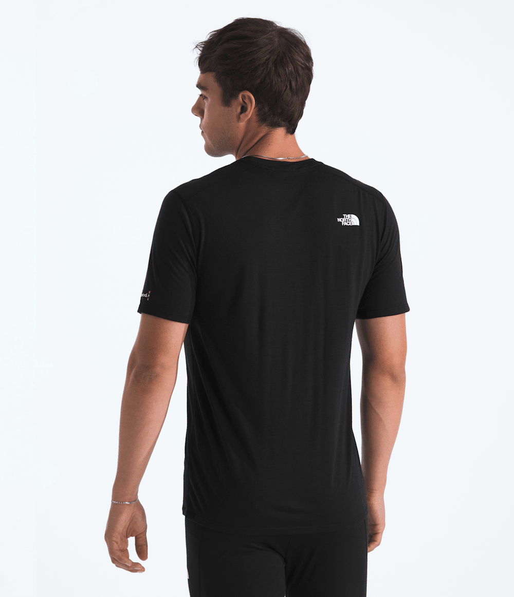 TNF X Smartwool Men’s Merino Blend 150 Short-Sleeve Crew - Black