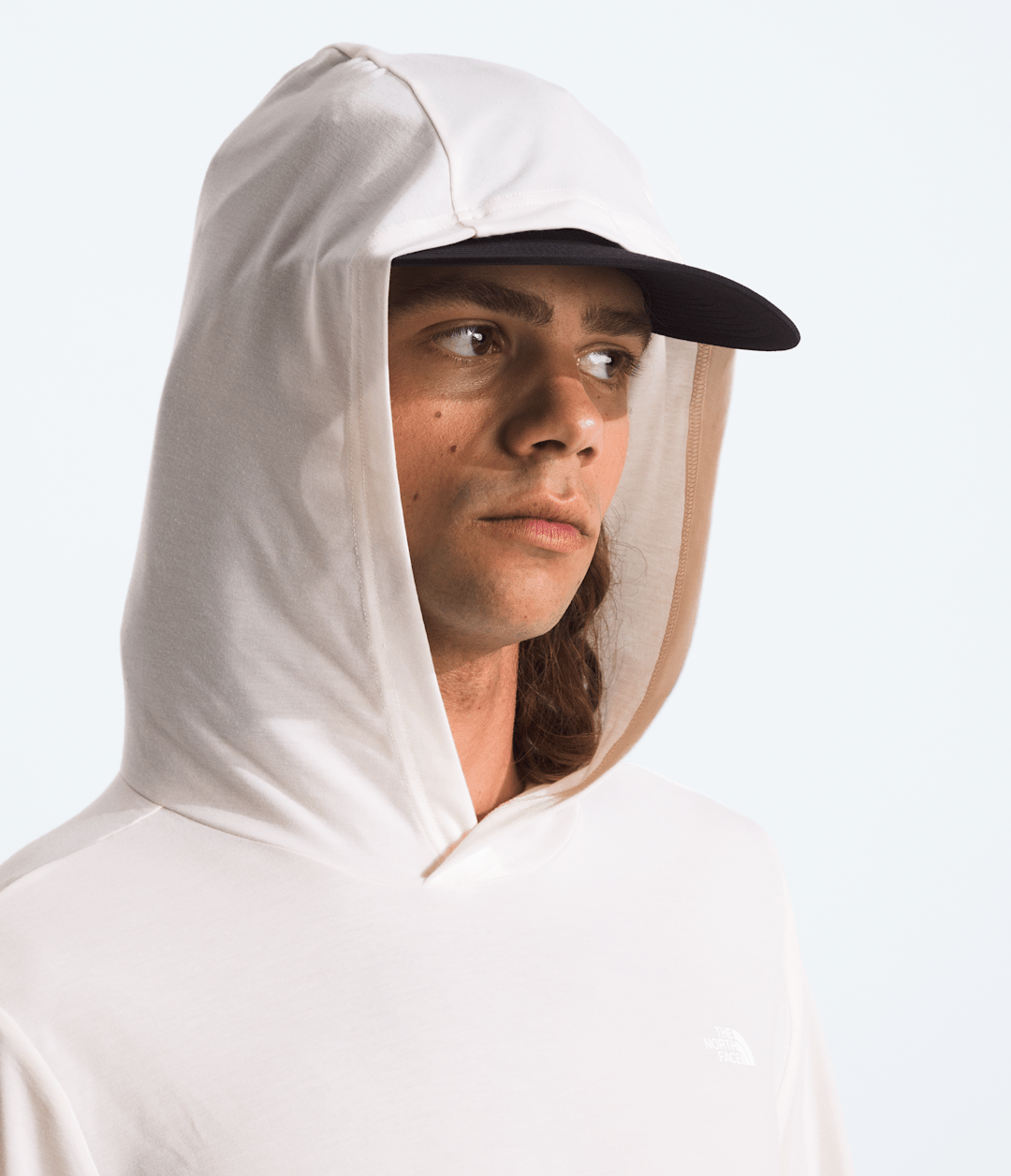 Men’s Adventure Sun Hoodie - White Dune