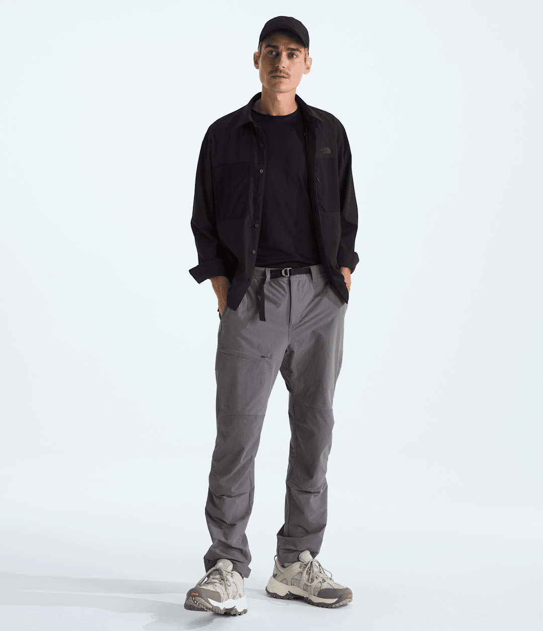 Men’s Long-Sleeve LIGHTRANGE™ Shirt - TNF Black