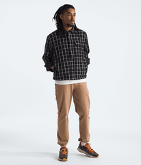 Men’s Valley Twill Utility Shacket - TNF Black Grid