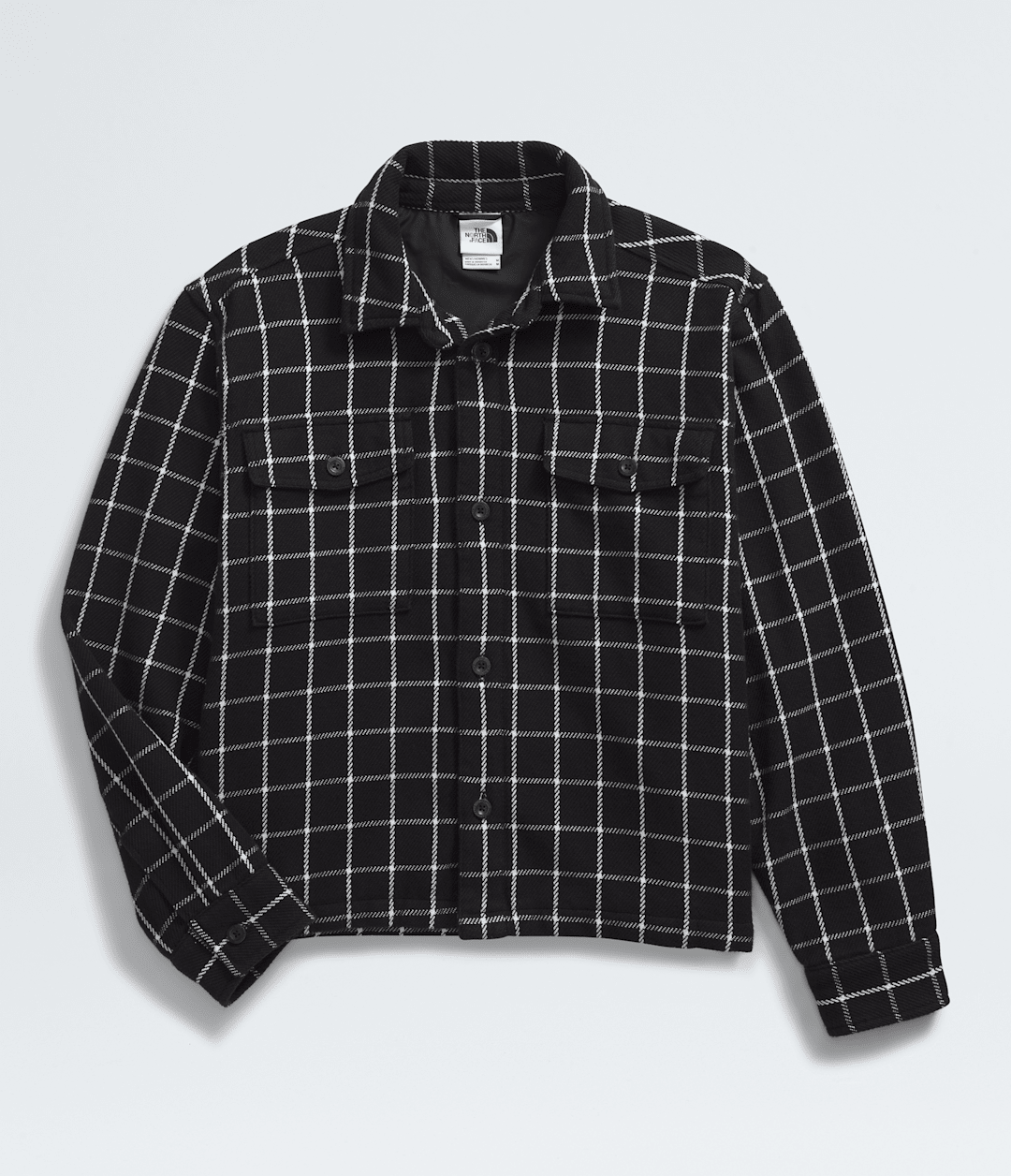 Men’s Valley Twill Utility Shacket - TNF Black Grid