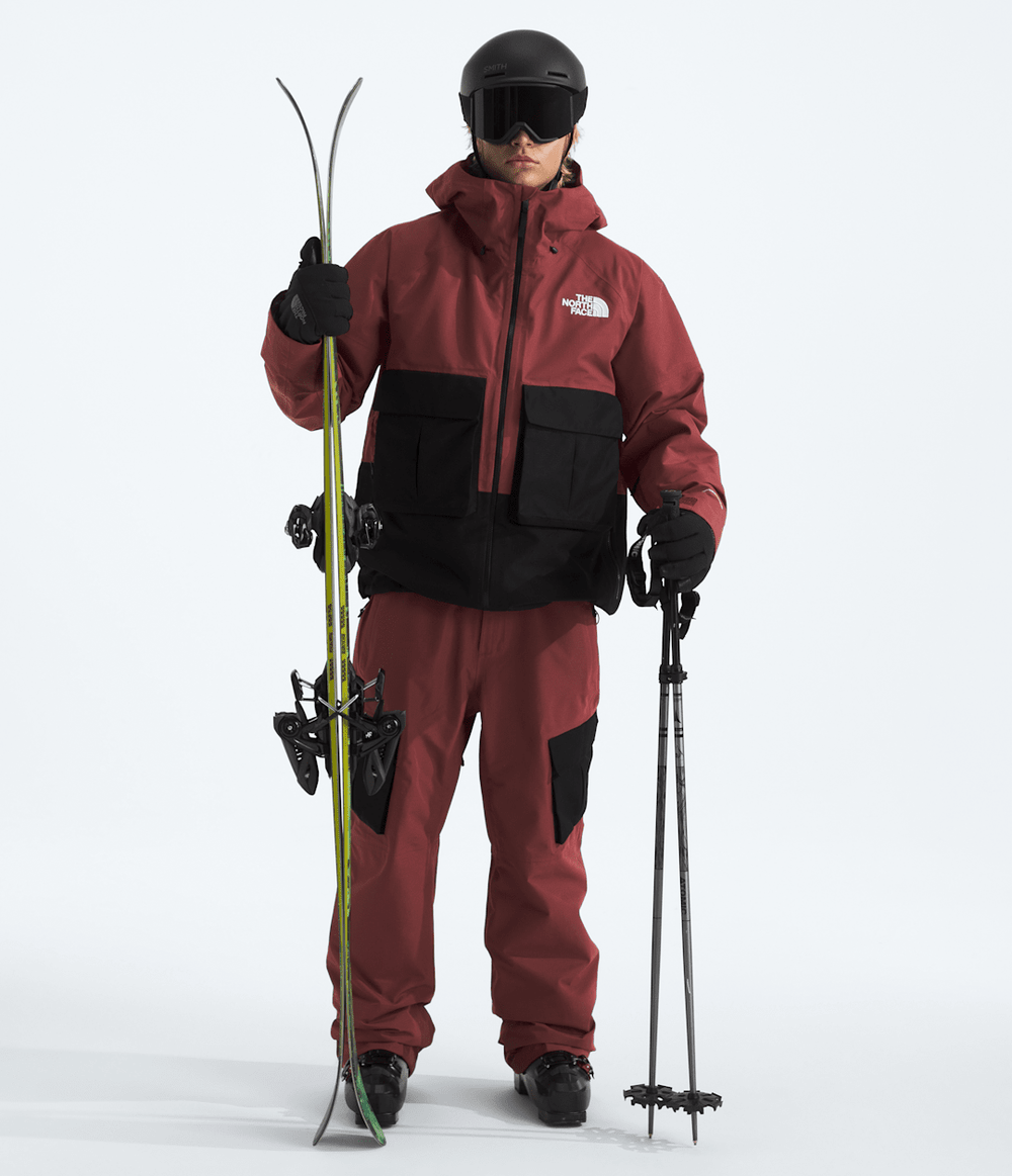Men’s Dragline Bibs - Sumac/TNF Black