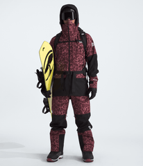 Men’s Summit Series Verbier GORE-TEX® Bibs - Alpine Plum Glacial Fracture Print