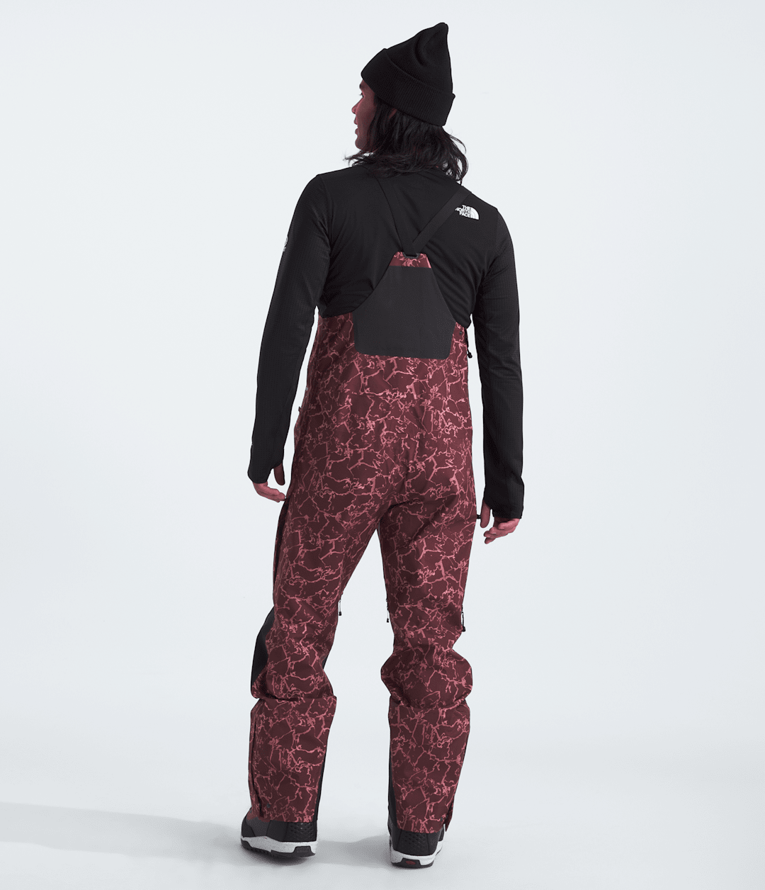 Men’s Summit Series Verbier GORE-TEX® Bibs - Alpine Plum Glacial Fracture Print