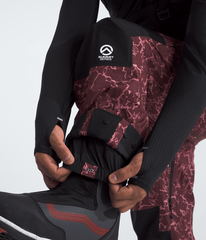 Men’s Summit Series Verbier GORE-TEX® Bibs - Alpine Plum Glacial Fracture Print