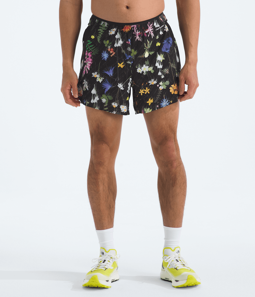 Men’s Summit Series Pacesetter 5'' Shorts—Print - TNF Black/Alpine Floral Print