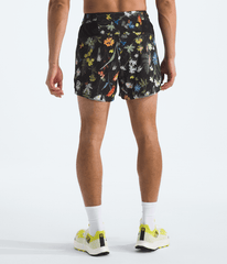 Men’s Summit Series Pacesetter 5'' Shorts—Print - TNF Black/Alpine Floral Print