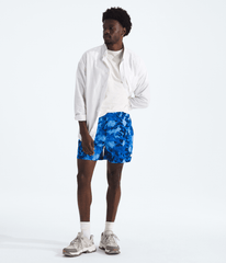 Men’s Class V Pathfinder Pull-On Shorts—5'' - Hero Blue Lux Print