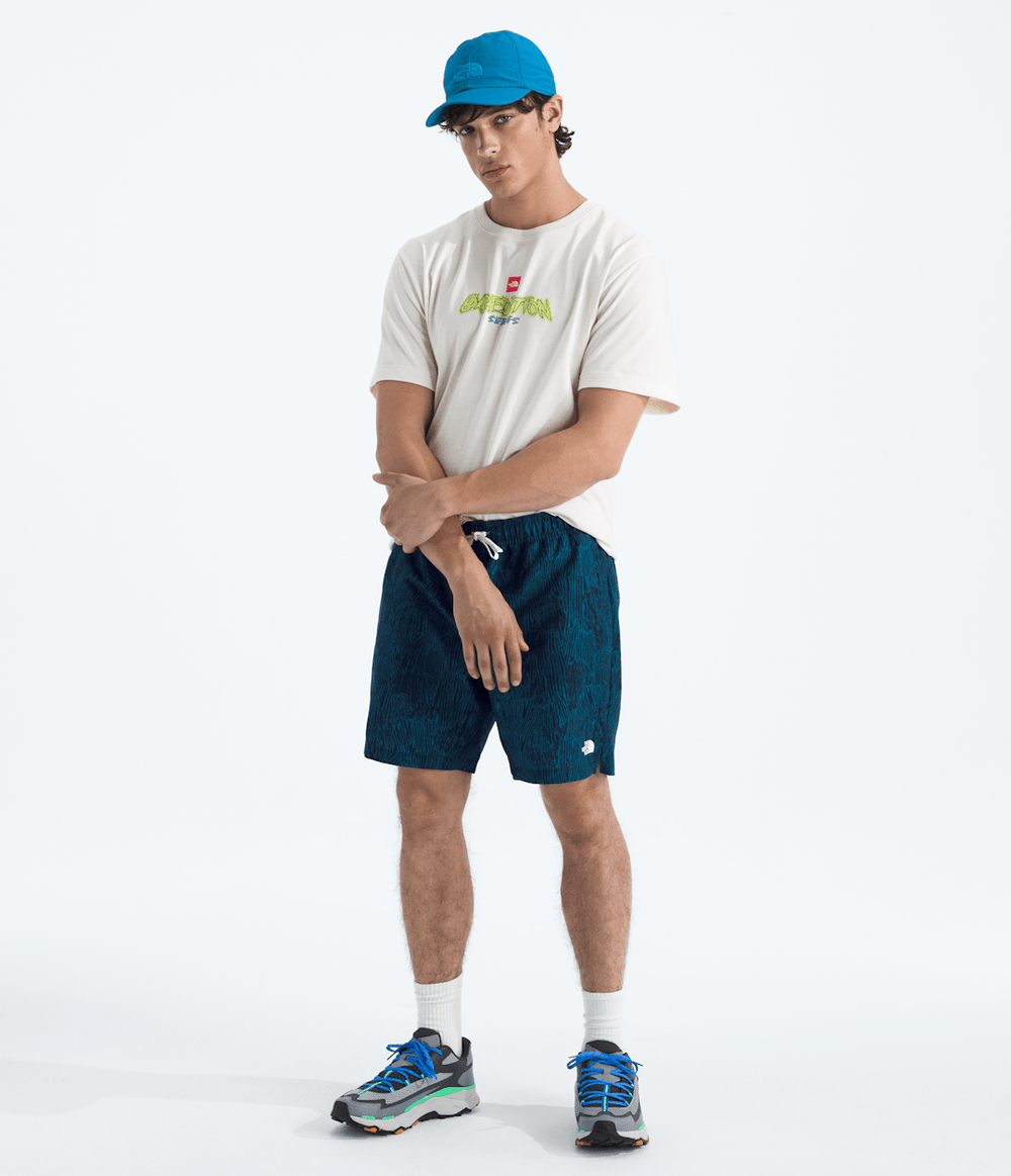 Men’s Action Shorts 2.0—Print - Summit Navy Regenerative Ink Print