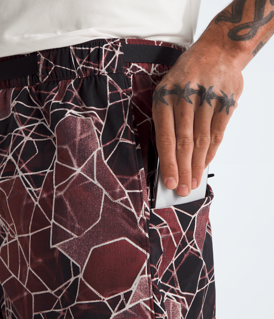 Men’s Class V Pathfinder Belted Shorts—7'' - SUMAC OVAL INTENTION PR