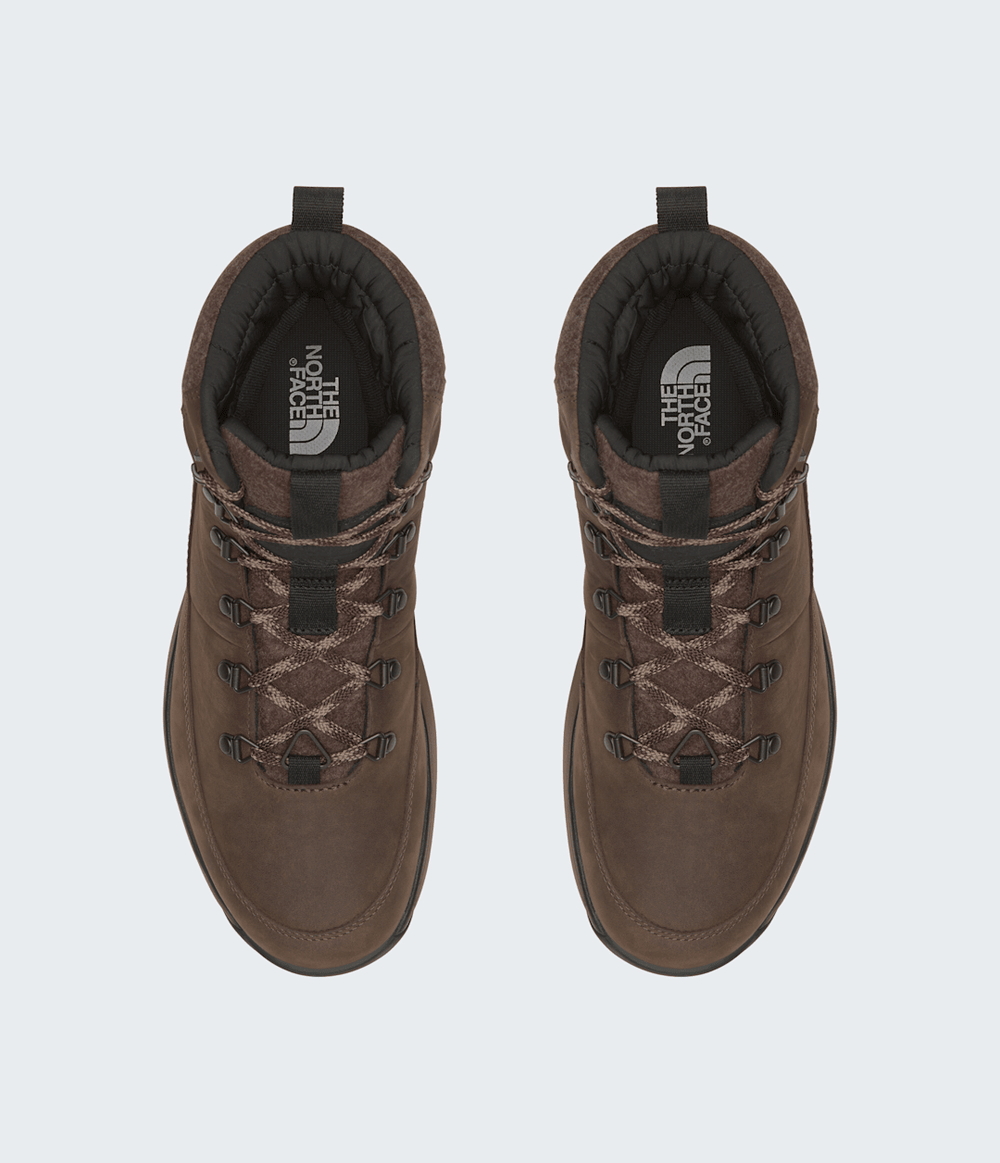 Men’s Bergen Leather Waterproof Boots - Demitasse Brown/TNF Black