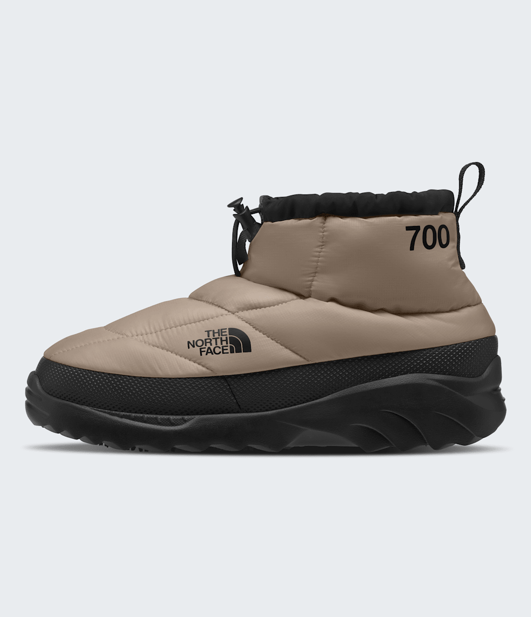 Nuptse Traction Chukkas - Mushroom Grey/TNF Black