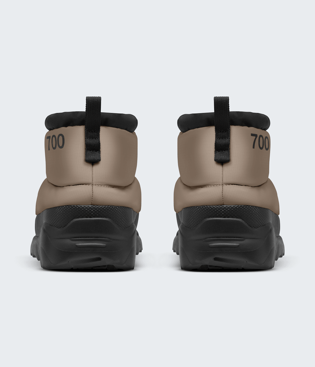 Nuptse Traction Chukkas - Mushroom Grey/TNF Black