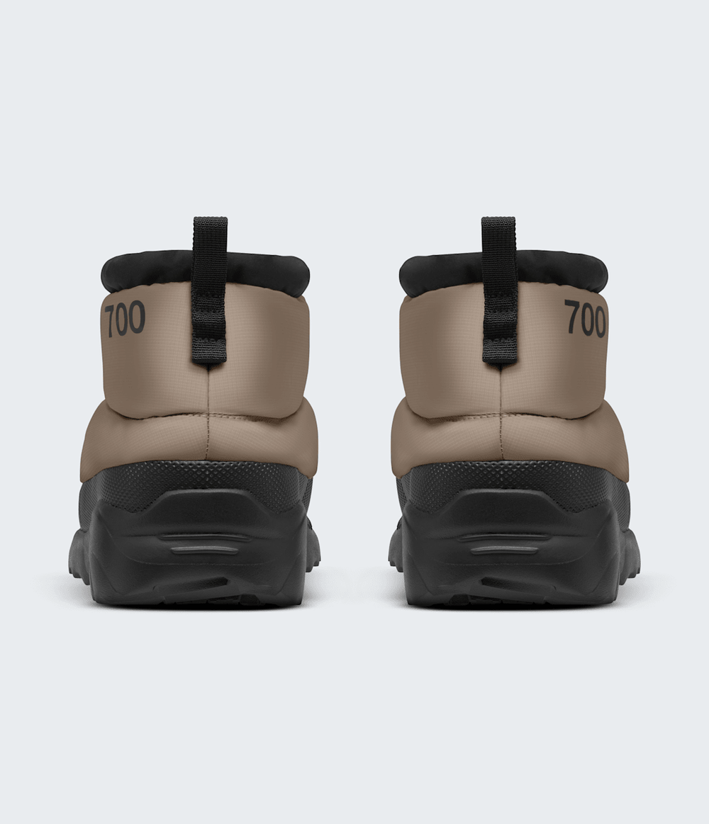 Nuptse Traction Chukkas - Mushroom Grey/TNF Black