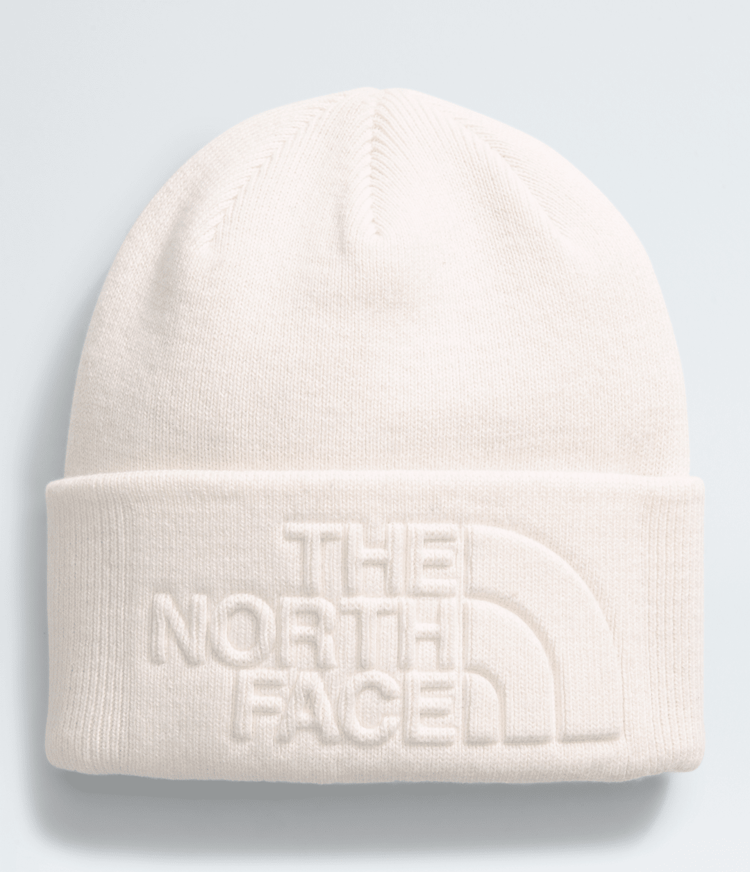 Urban Embossed Beanie - White Dune