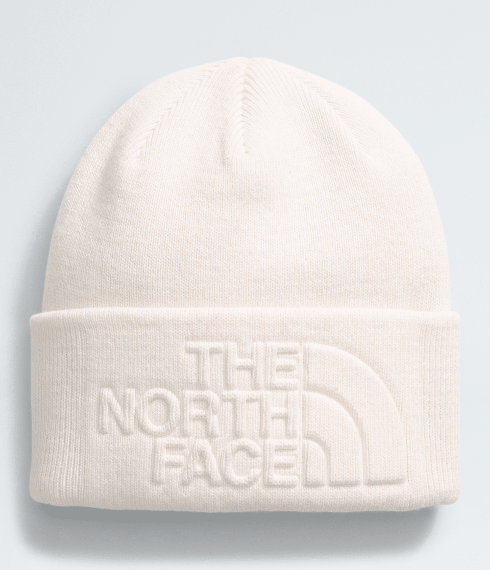 Urban Embossed Beanie - White Dune