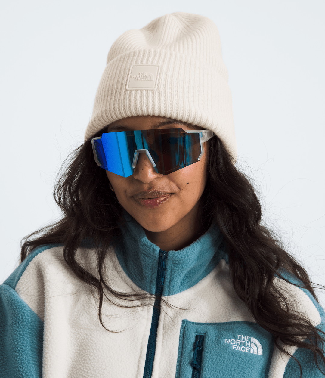 Urban Patch Beanie - White Dune