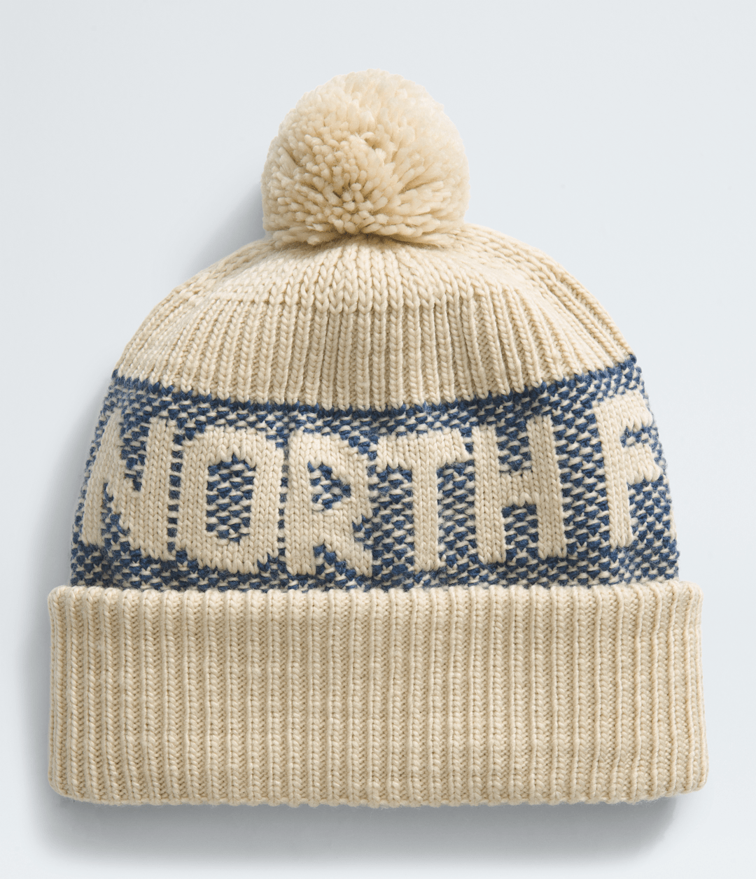 Retro Cabin Beanie - Gravel/Shady Blue