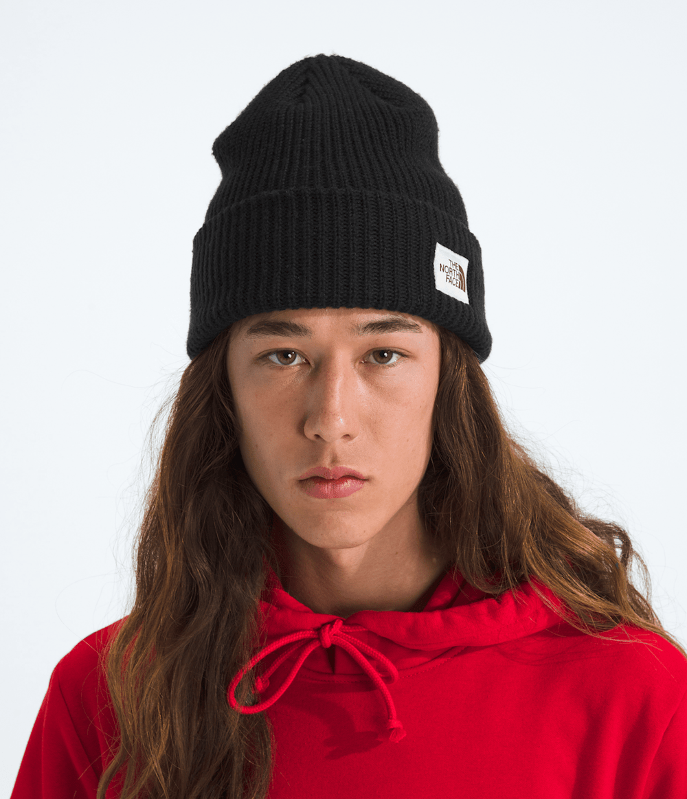 Salty Bae Lined Beanie - TNF Black