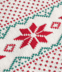 Cabin Ski Tuke And Scarf Set - White Dune/TNF Red