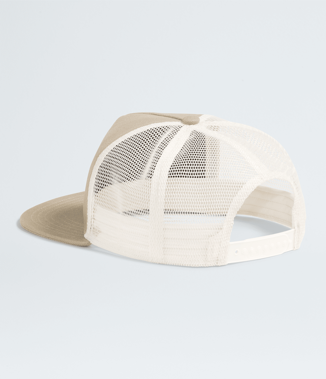 Half Dome Trucker Hat - Dune Beige/Leather Patch