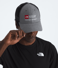 Graphic Mudder Trucker Hat - TNF Mid Grey Heather/TNF Coordinates Graphic