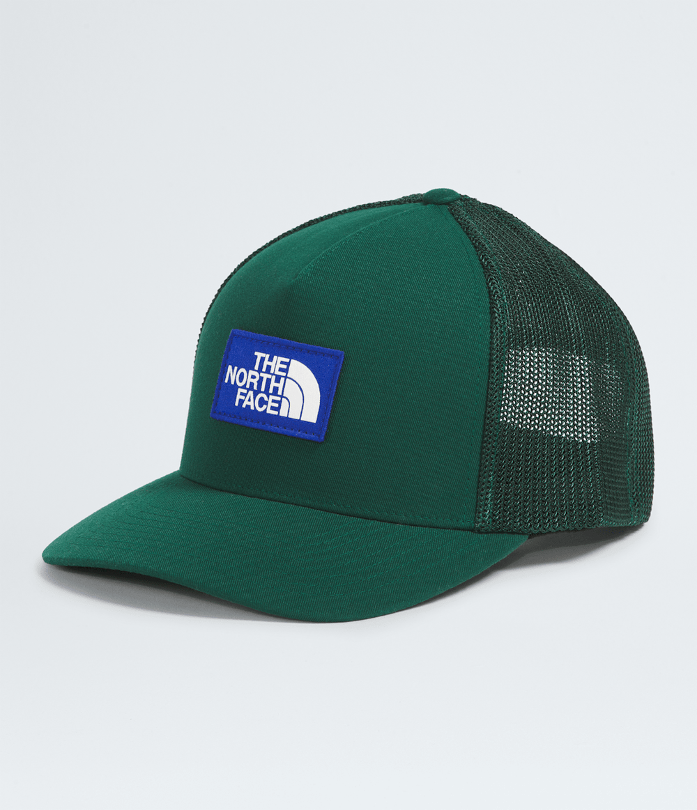 Keep It Patched Trucker Hat - Hunter Green/TNF Blue