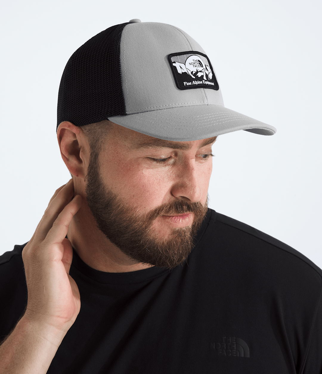 Fitted Truckee Trucker Hat - TNF Medium Grey Heather