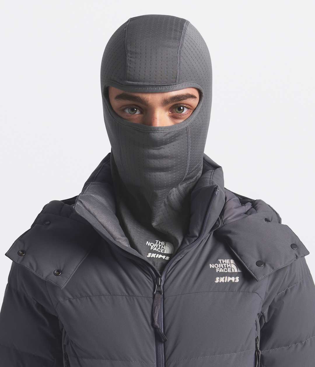 The North Face X SKIMS DOTKNIT Balaclava - Sk Gunmetal