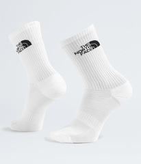 Multisport Cush Crew Socks—3P - TNF White