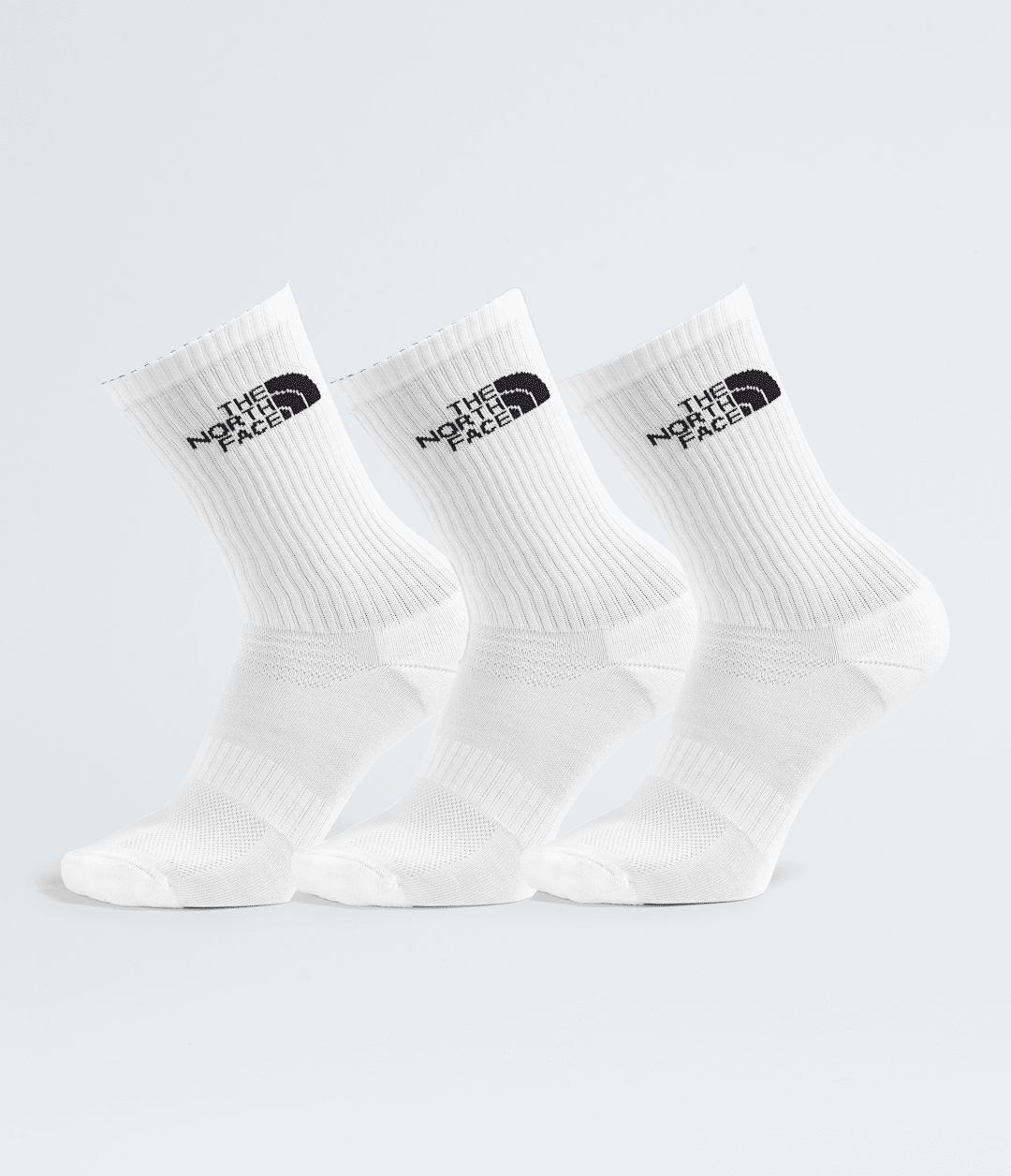 Multisport Cush Crew Socks—3P - TNF White
