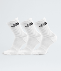 Multisport Cush Crew Socks—3P - TNF White