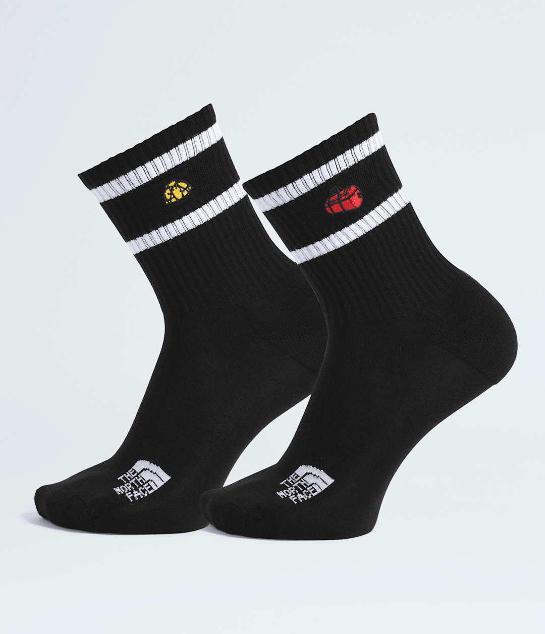 Everyday Crew TNF™ Icons Socks—2P - TNF Black