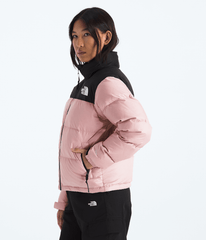 Women’s 1996 Retro Nuptse Jacket - Metal Pink-Tnf Black