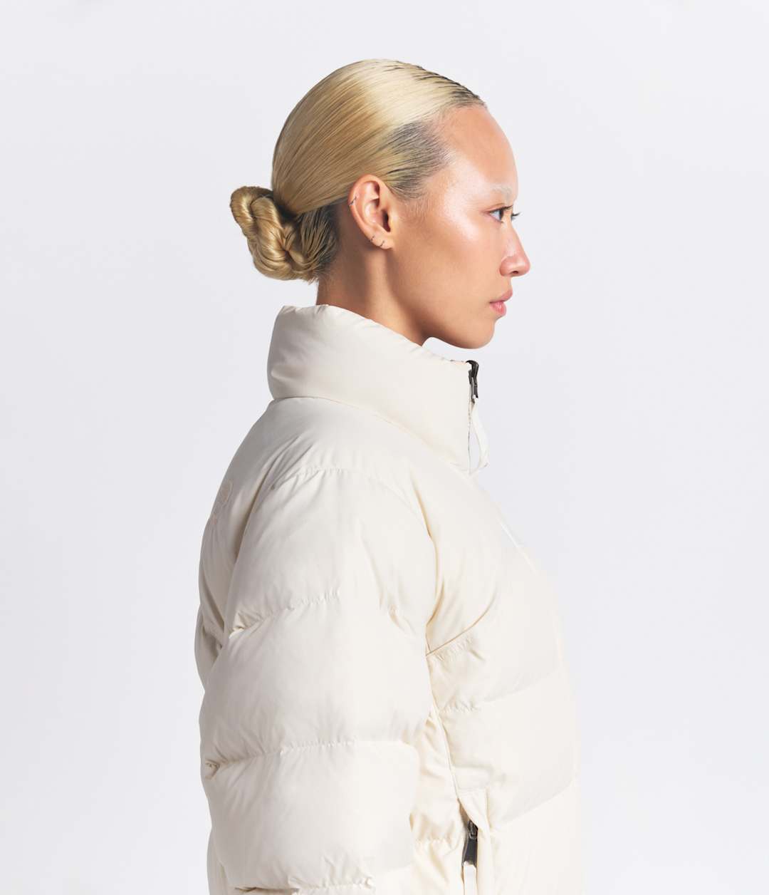The North Face X SKIMS Women's 2000 Retro Nuptse Jacket - Sk Bone