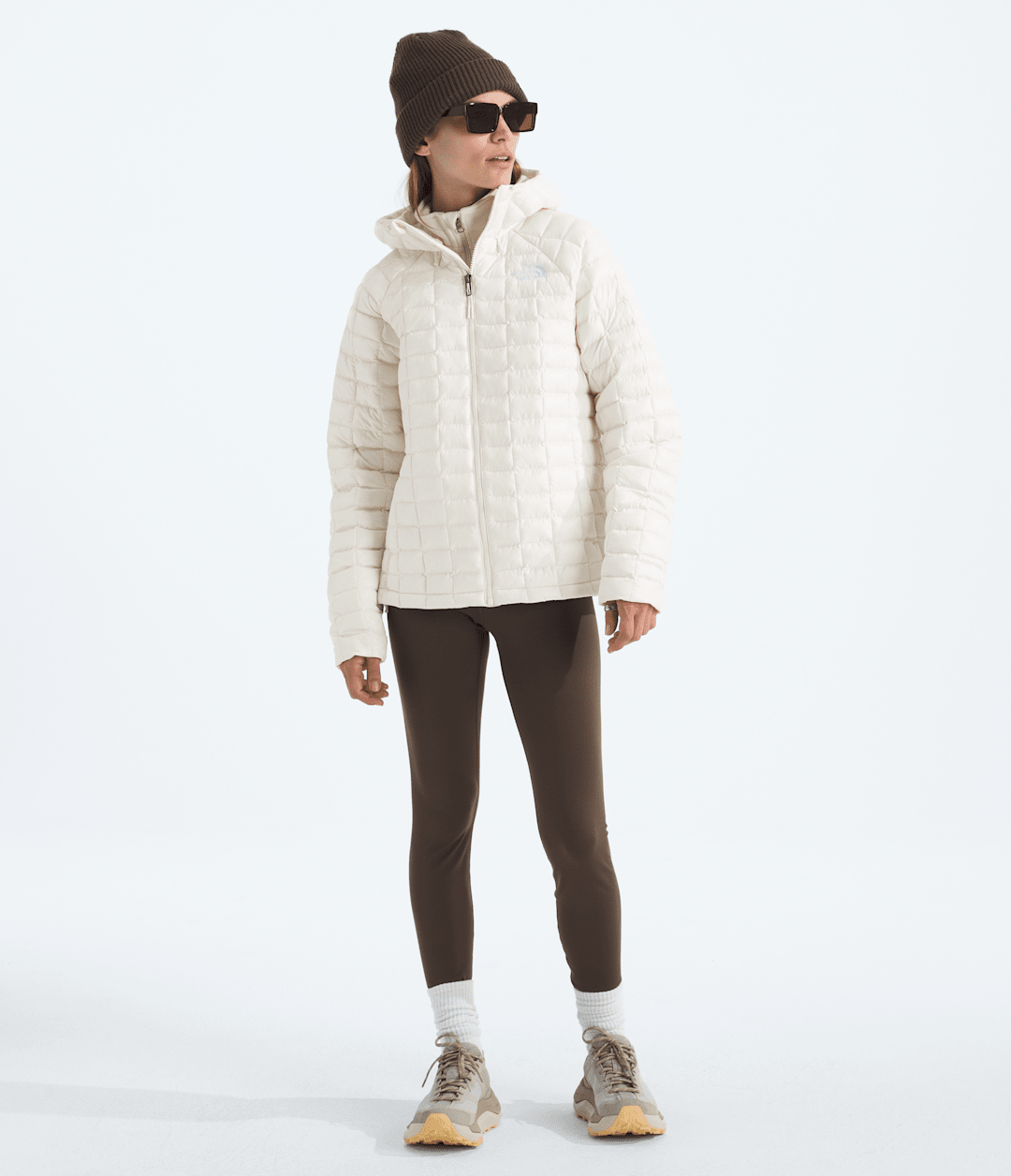 Women’s THERMOBALL™ Hooded Jacket - White Dune